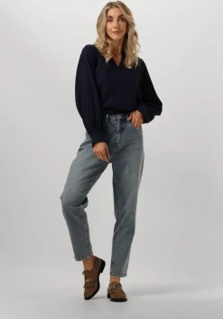 donkerblauwe circle of trust blouses alina blouse