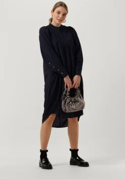 CO'COUTURE e co'couture midi jurk callum volume dress>DAMES Jurken