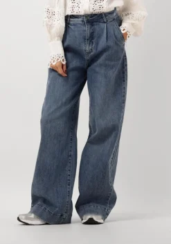 donkerblauwe copenhagen muse wide jeans cmjean-wide pants