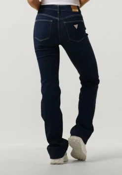 donkerblauwe guess bootcut jeans sexy boot