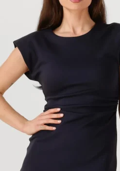 donkerblauwe inwear midi jurk henniehiw vincent sl dress