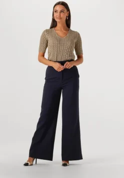 donkerblauwe josh v flared broek kate