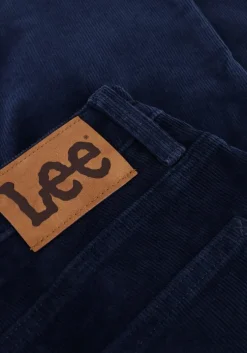 donkerblauwe lee flared jeans breese boot