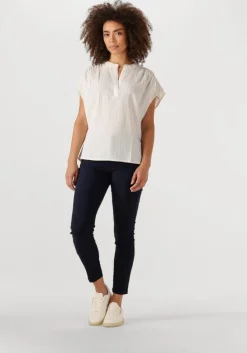 donkerblauwe minus pantalon carma pants 7/8