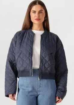 donkerblauwe modström jack hankmd jacket