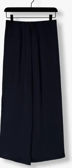 donkerblauwe modström midirok kindlemd skirt