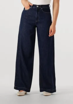 donkerblauwe msch copenhagen wide jeans mschjosephine rue hw pants