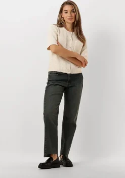 donkerblauwe my essential wardrobe straight leg jeans dangomw 139 high straight