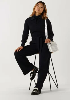 donkerblauwe my essential wardrobe tops & t-shirts hapermw rollneck blouse