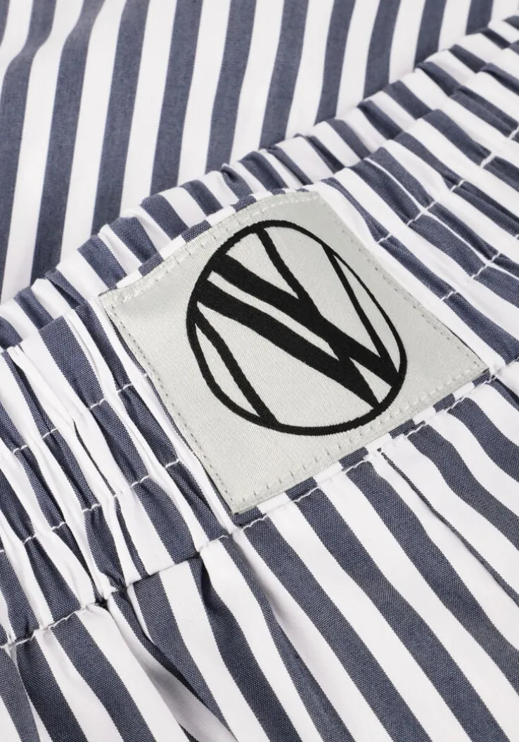 donkerblauwe notre-v korte broek nv-freja