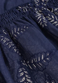 donkerblauwe nukus blouses jenna blouse embroidery