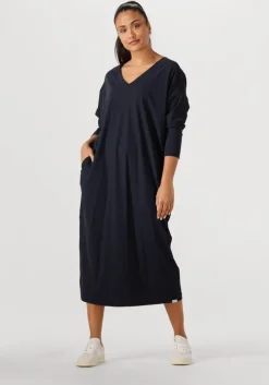 donkerblauwe penn & ink mini jurk dress
