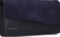 donkerblauwe peter kaiser clutch 69051