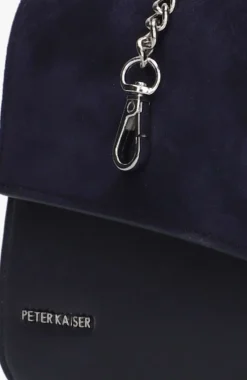 donkerblauwe peter kaiser clutch 69051