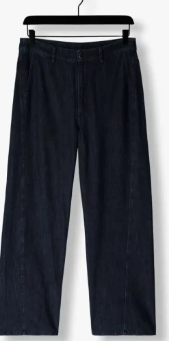 donkerblauwe second female wide jeans olane denim jeans