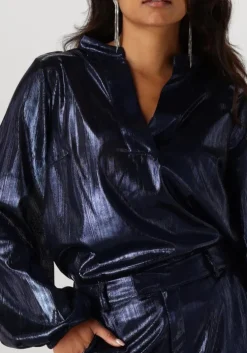 donkerblauwe studio amaya blouses luna