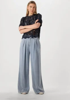 SUMMUM e top short sleeve top lace>DAMES Tops & T-Shirts