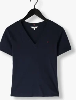 TOMMY HILFIGER e t-shirt new slim cody v-nk ss><noscript><img width=