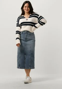 TOMMY JEANS e midirok claire hgh midi skirt ah7134>DAMES Rokken