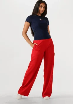 donkerblauwe tommy jeans t-shirt tjw slim essential logo 2 tee