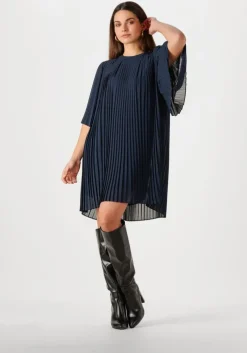 donkerblauwe twinset milano mini jurk 251tp2051