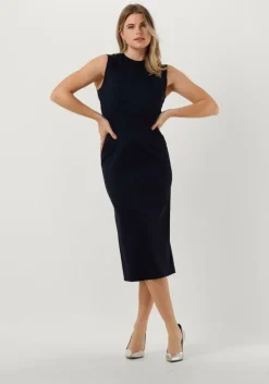 VANILIA e midi jurk punto dress>DAMES Jurken