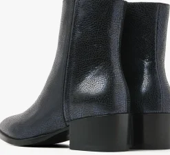 donkerblauwe via vai enkellaarsjes rose baker