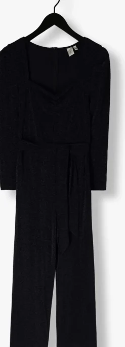 donkerblauwe y.a.s. jumpsuit yasdisna ls jumpsuit