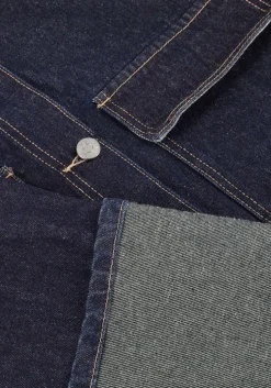 donkerblauwe y.a.s. spijkerjas yasmaria ls denim jacket s.