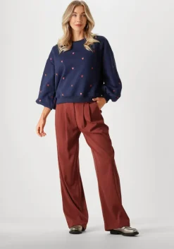 donkerblauwe ydence trui sweater hearts