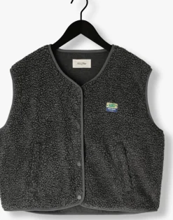 AMERICAN VINTAGE donkergrijze gilet hoktown><noscript><img width=
