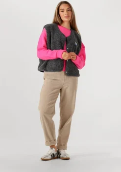 AMERICAN VINTAGE donkergrijze gilet hoktown><noscript><img width=