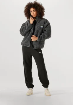 AMERICAN VINTAGE donkergrijze faux fur jas hoktown woman>DAMES Jassen