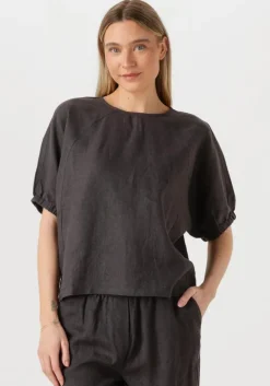 donkergrijze circle of trust t-shirt belle top