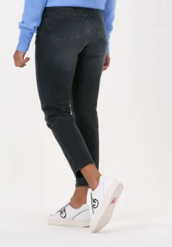 donkergrijze diesel straight leg jeans 2004 d-joy