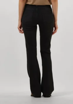 DRYKORN donkergrijze flared jeans far><noscript><img width=