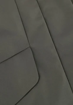 donkergrijze elvine gewatteerde jas signy