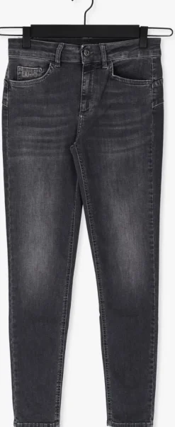 donkergrijze liu jo skinny jeans ecs b.up divine h.w.