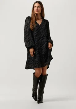 MODSTRÖM donkergrijze modström mini jurk ariella print dress>DAMES Jurken