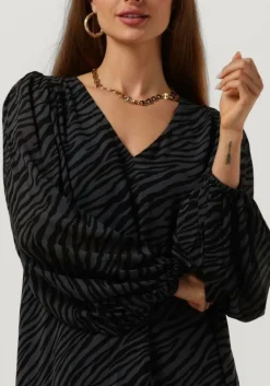 MODSTRÖM donkergrijze modström mini jurk ariella print dress><noscript><img width=