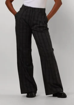 MSCH COPENHAGEN donkergrijze pantalon mschcalile hw pants>DAMES Broeken