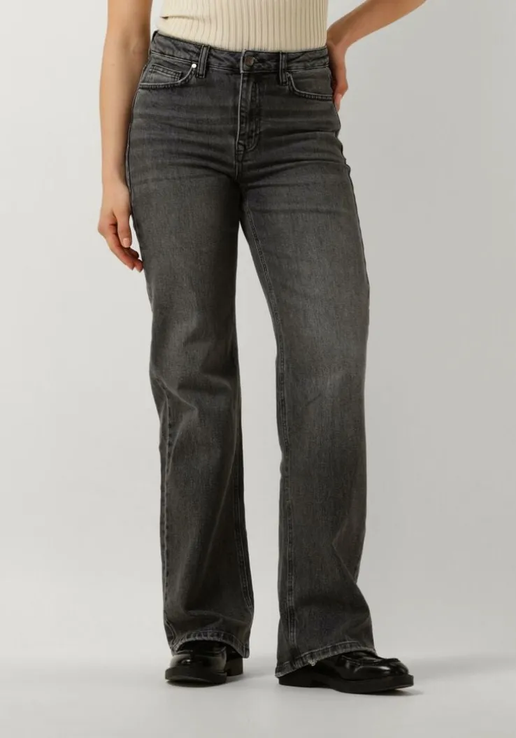 donkergrijze my essential wardrobe wide jeans 35 the louis 139 high wide y