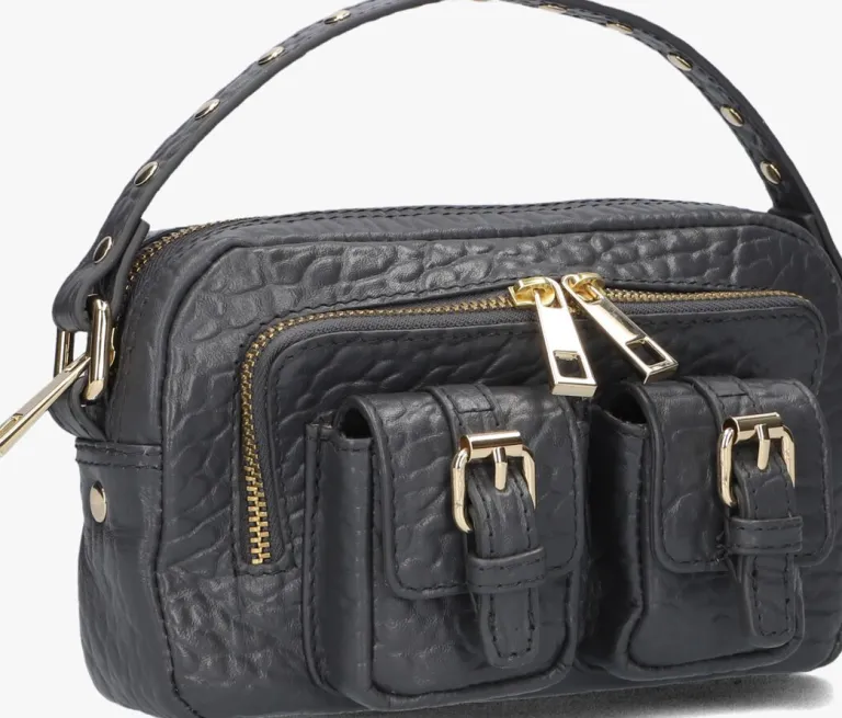 NÚNOO donkergrijze núnoo schoudertas helena buckle new zealand>DAMES Schoudertassen