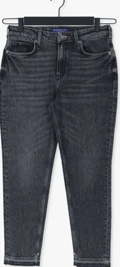 donkergrijze scotch & soda slim fit jeans high five slim fit jeans - passing time