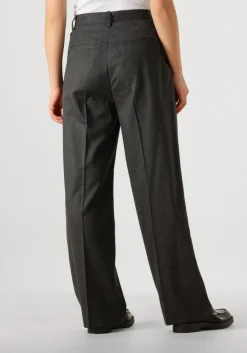 SECOND FEMALE donkergrijze pantalon wake trousers><noscript><img width=
