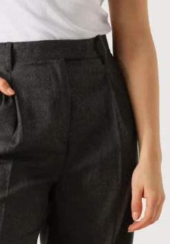 SECOND FEMALE donkergrijze pantalon wake trousers><noscript><img width=