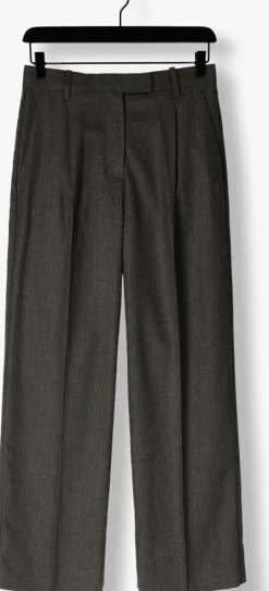 SECOND FEMALE donkergrijze pantalon wake trousers><noscript><img width=