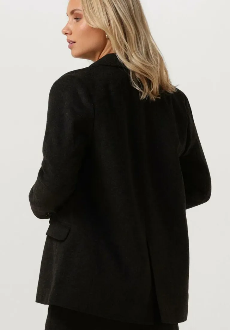 SECOND FEMALE donkergrijze blazer jaime blazer>DAMES Blazers