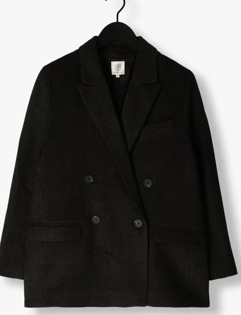 SECOND FEMALE donkergrijze blazer jaime blazer>DAMES Blazers