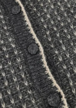 SELECTED FEMME donkergrijze vest slfsine ls knit cardigan><noscript><img width=